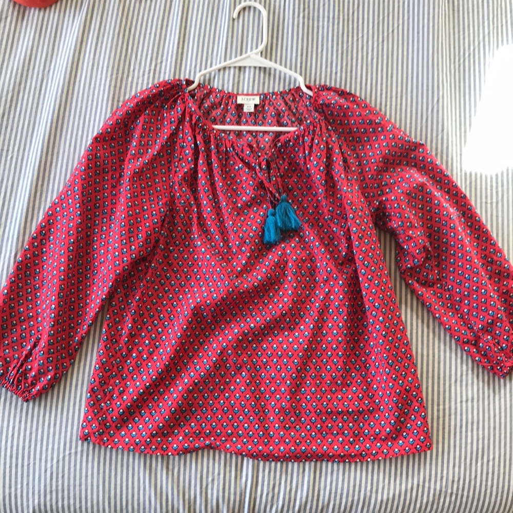 XS J Crew Top - like new!